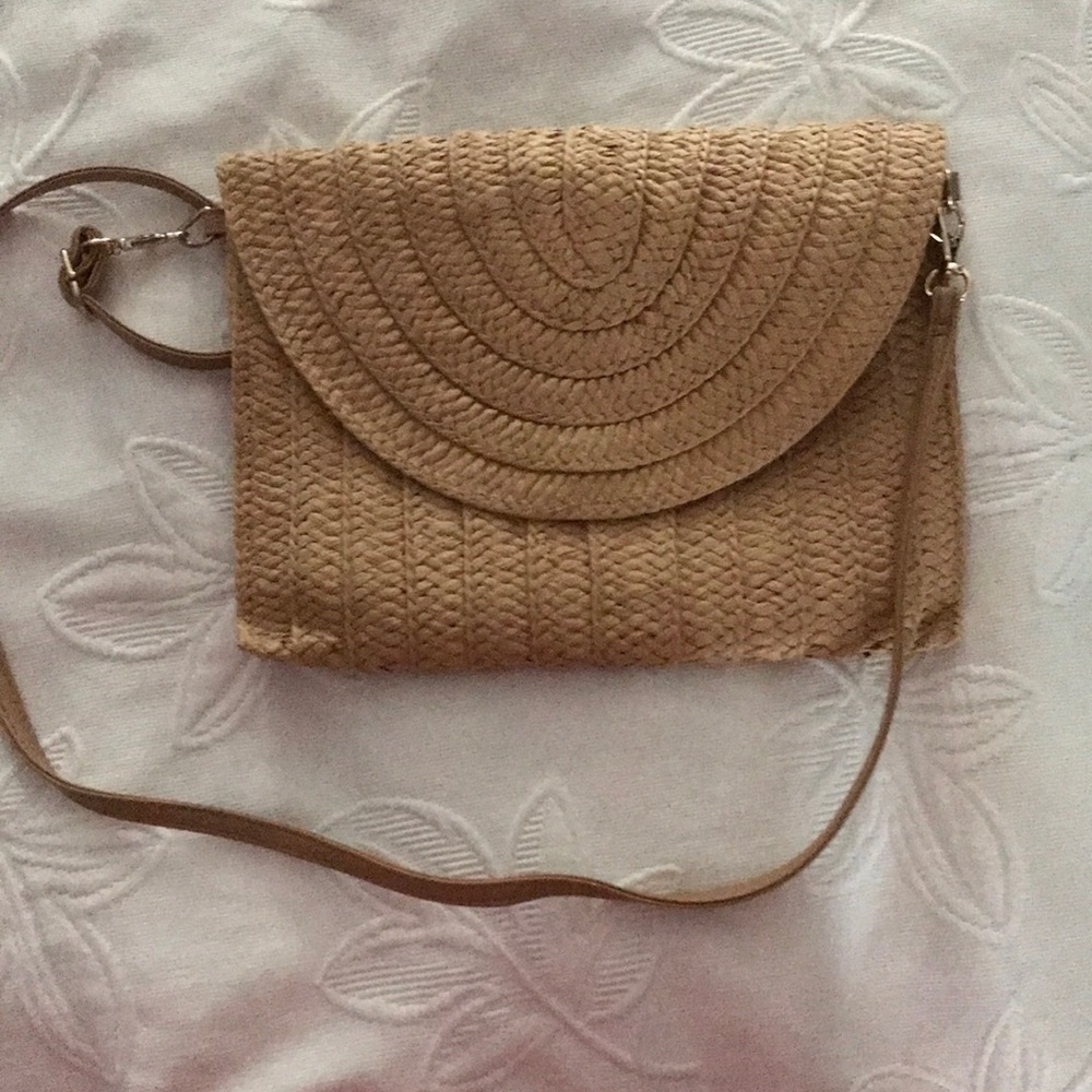 Crossbody Straw Purse